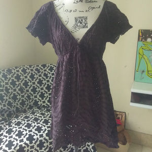 LA Blanca Swim Suit Cover Up Siza Med M